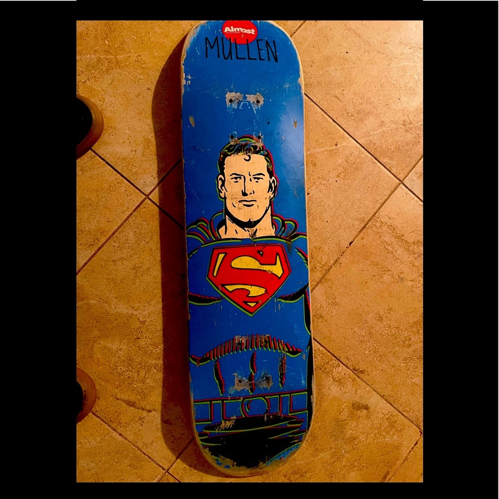 Almost Mullen , Comic series marvel Superman deck.